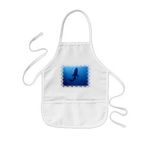 Shark Attack Children's Smock Apron