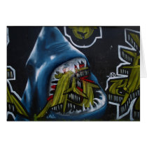 Shark attack graffiti cards by OutOfLimits Shark attack graffiti cards