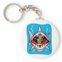 Shark Attack! Key Chain