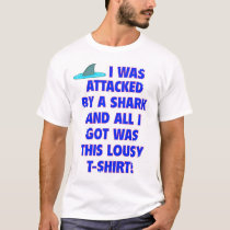 Shark Attack Souvenir t-shirts by perkins35 Shark Attack Souvenir t-shirts