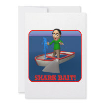 Shark Bait Personalized Announcement
