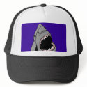Shark bite cap hats