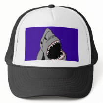Shark bite cap hats