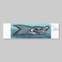 Shark bumper stickers