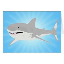 Shark Greeting Cards