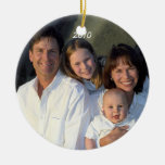 Shark Christmas Family Photo Ornament