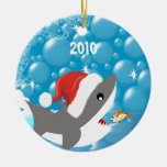 Shark Christmas Ornament Vacation Keepsake