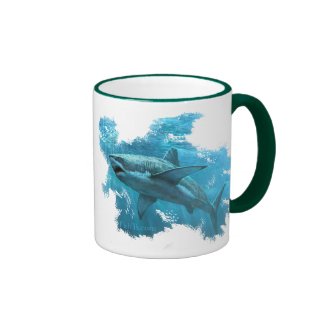 Shark Cruising The Depths Mug