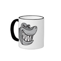 Shark!  Customizable! mugs