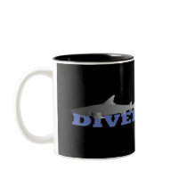 Shark Diver Mug