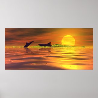 Shark Dolphin The Game of Life zazzle_print