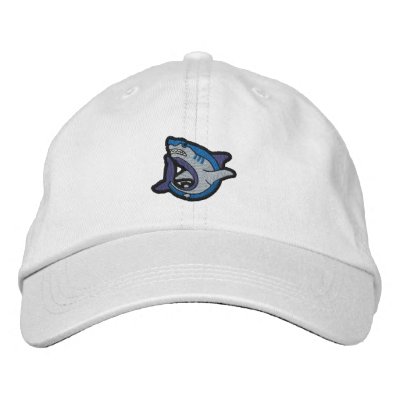 Shark Embroidered Hat by ZazzleEmbroidery
