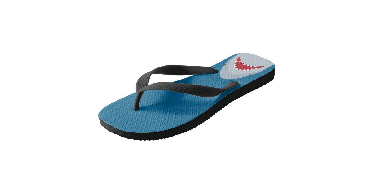 bape flip flops shark