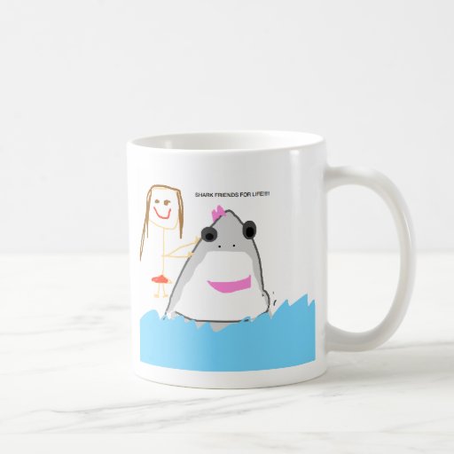 shark friends coffee mugs