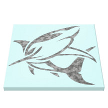 Shark Gallery Wrapped Canvas