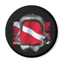 Shark Gear by Divers Den magnets by DiversDen Shark Gear by Divers Den magnets