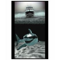 shark hunter t-shirts