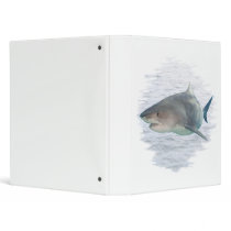 SHARK IN WATER ring binder