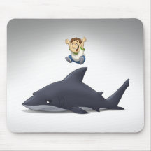 Shark Jumper Mousepad