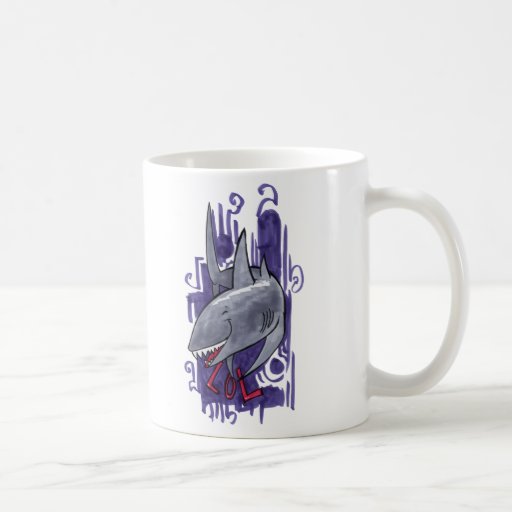 Shark LOL Coffee Mugs