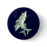 Shark Love Button