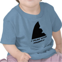 Shark Meeple baby shirt