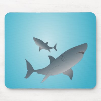 Shark mousepad by nemos1271