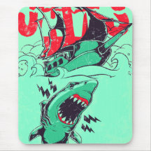 Shark mousepad