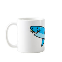 shark coffee mug
