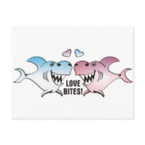 Shark postcards