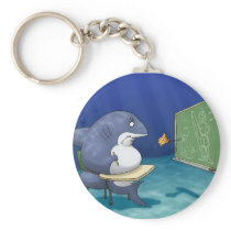 Shark School Keychain