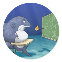 Shark School Stickers