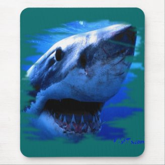 Shark Styles by FishTs.com Mouse Mats