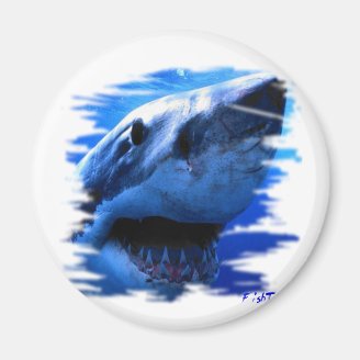 Shark Styles by FishTs.com Refrigerator Magnets