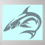 Shark Tattoo Print