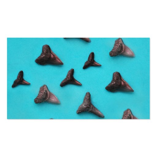 Shark Teeth Business Card Template