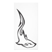 shark-tribal-style-vector personalized photo card