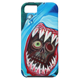 Shark Vs Zombie iPhone 5 Cases