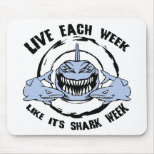 Shark Week Mouse Pad