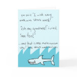 Shark Week Valentine cards