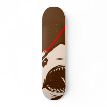 Shark with a Frickin' Laser Beam Skate Deck