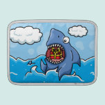 Shark with Present ipad sleeves
