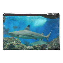 Shark with Reef  Accessories Bag