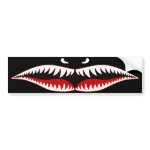 Sharkmouth Bumper Stickers