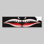 Sharkmouth bumper stickers