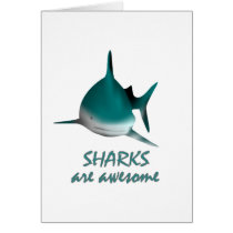 Sharks are Awesome Cards