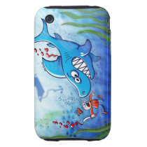 Sharks are Furious, Stop Finning! Iphone 3 Tough Cover