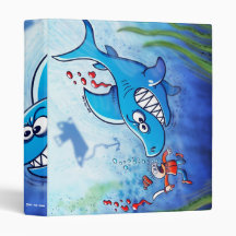 Sharks are Furious, Stop Finning! Vinyl Binders