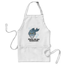 Sharks ate my homework aprons
