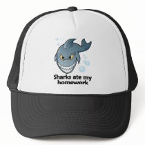 Sharks ate my homework hats